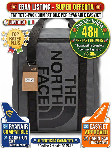 Zaino the north face grigio - north, e