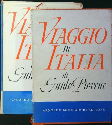 Viaggio italia piovene - viaggio, in