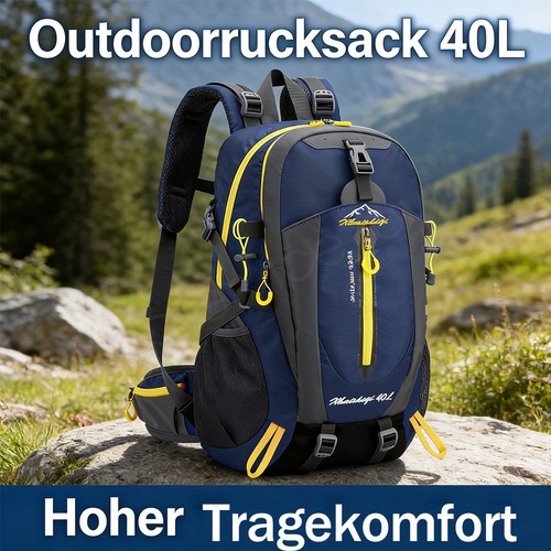 Zaino 40l trekking viaggio - zaino,