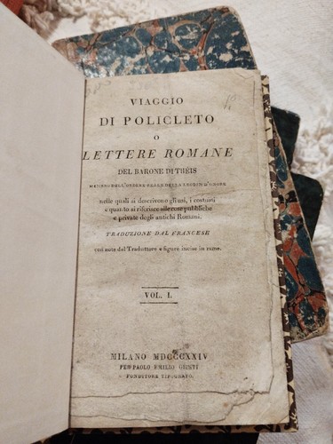 Viaggio policleto lettere - o,